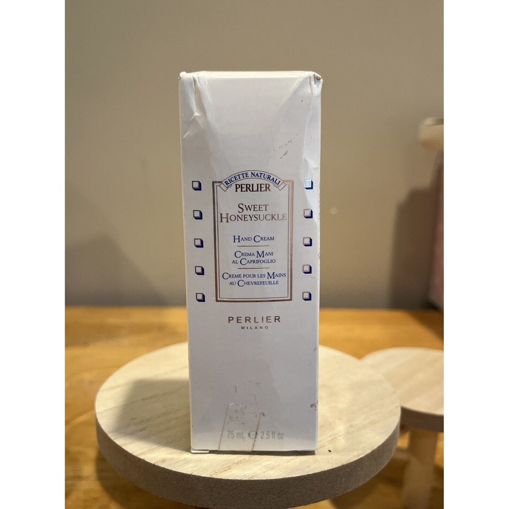 Perlier Sweet‎ Honeysuckle Hand Cream New 2.5 oz Box